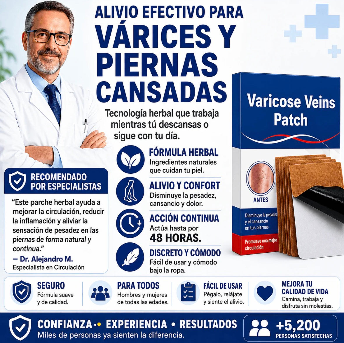 Parche Herbal - Alivio y Confort Diario
